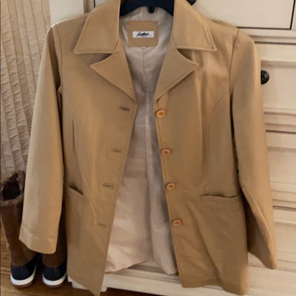 Brand new Italian beautiful leather jacket